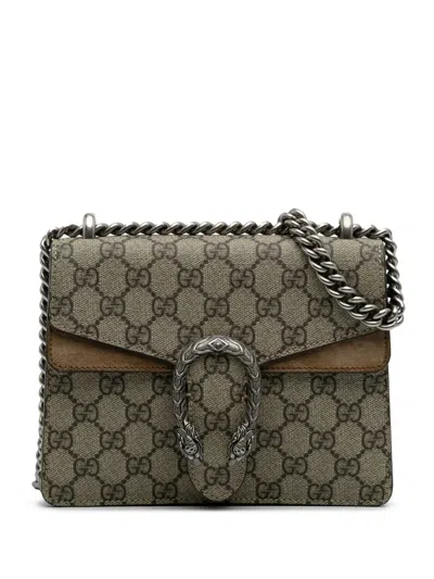 Pre-owned Gucci 2016-2024 Mini Gg Supreme Dionysus Crossbody Bag