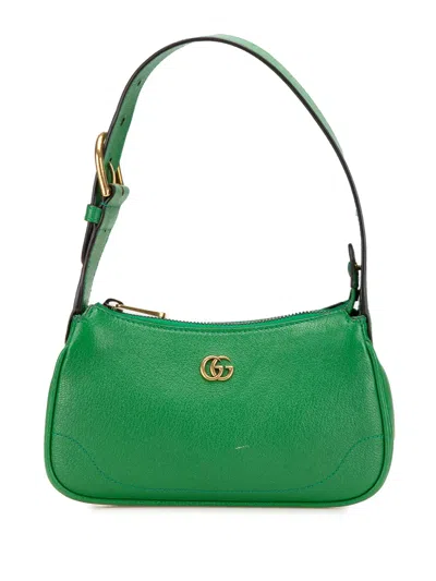 Pre-owned Gucci 2016-2024 Mini Leather Aphrodite Shoulder Bag
