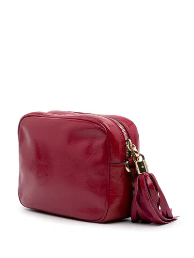 Pre-owned Gucci 2016-2024 Patent Soho Disco Crossbody Bag