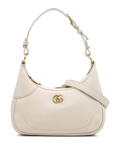 Pre-owned Gucci 2016-2024 Small Calfskin Aphrodite Satchel