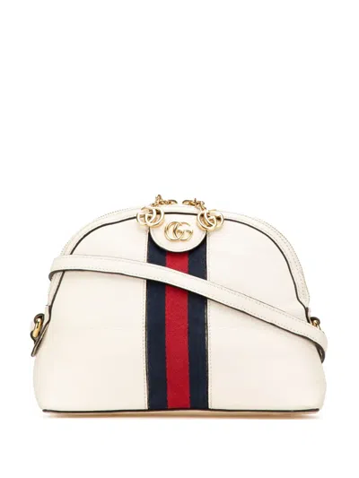 Pre-owned Gucci 2016-2024 Small Leather Ophidia Dome Crossbody Bag