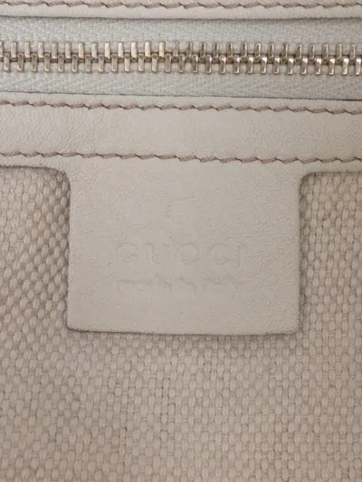 Pre-owned Gucci 2016-2025 Gg Canvas Bamboo Diana Satchel In Brown