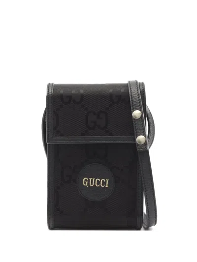 Pre-owned Gucci 2016-2025 Gg Supreme Off The Grid Mini Bag Shoulder Bag In Black