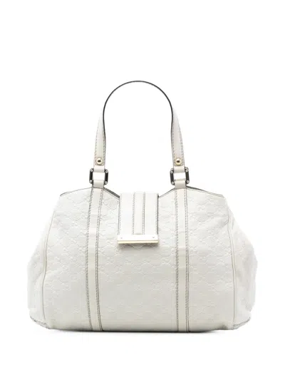 Pre-owned Gucci 2016-2025 Ssima New Ladies Tote Bag In White