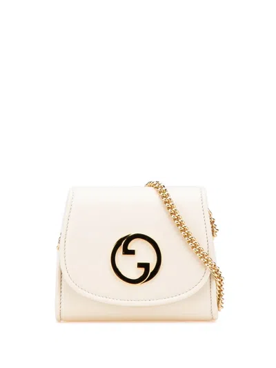 Pre-owned Gucci 2016-2025 Medium Calfskin Blondie Wallet On Chain Crossbody Bag