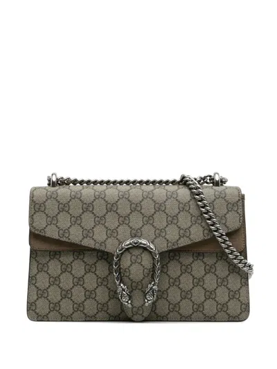 Pre-owned Gucci 2016-2025 Medium Gg Supreme Dionysus Shoulder Bag
