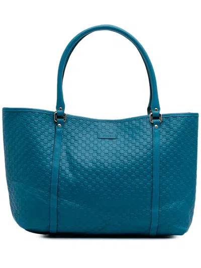 Pre-owned Gucci 2016-2025 Microssima Joy Tote Bag