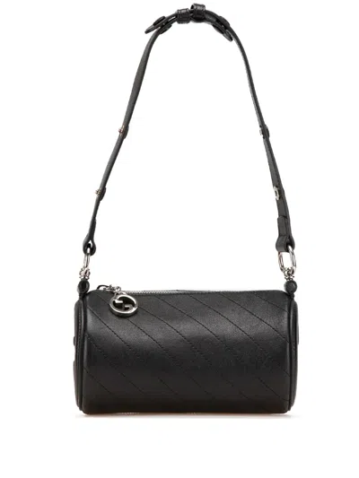 Pre-owned Gucci 2016-2025 Mini Leather Blondie Shoulder Bag