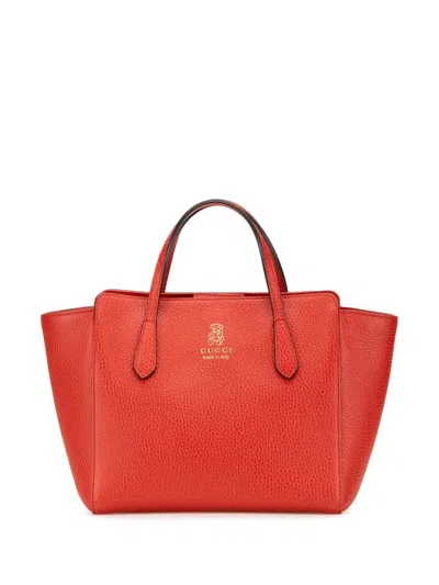 Pre-owned Gucci 2016-2025 Mini Leather Swing Handbag