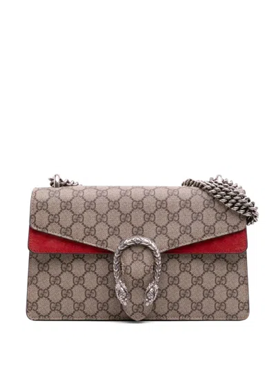 Pre-owned Gucci 2016-2025 Small Gg Supreme Dionysus Shoulder Bag