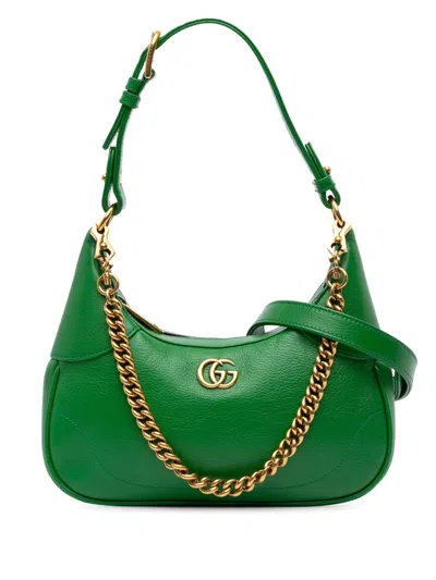 Pre-owned Gucci 2016-2025 Small Leather Aphrodite Satchel