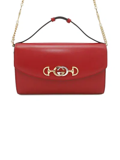 Pre-owned Gucci 2016-2025 Small Leather Zumi Satchel