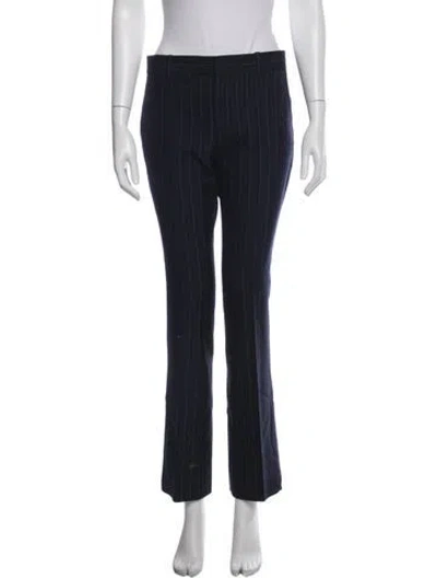 Pre-owned Gucci 2016 Flared Pants In Blue