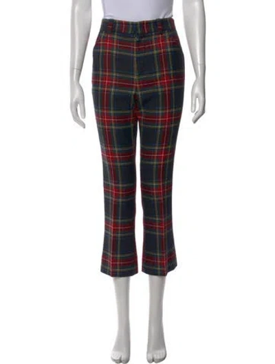 Pre-owned Gucci 2016 Flared Pants In Multi
