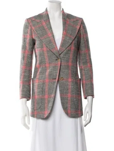 Pre-owned Gucci 2016 'hollywood Forever' Blazer In Multi