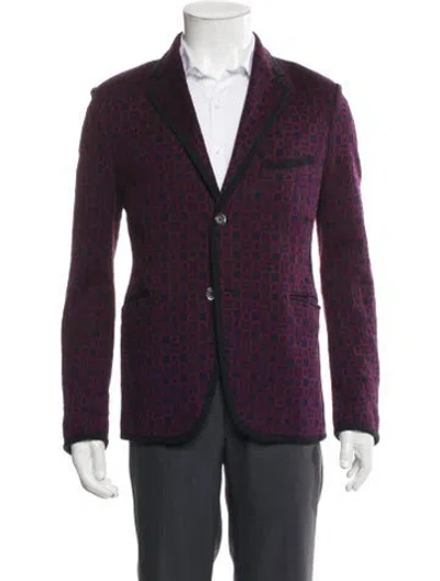 Pre-owned Gucci 2016 Horsebit Accent Blazer