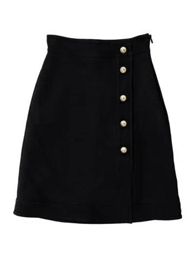 Pre-owned Gucci 2016 Knee-length Skirt In Black