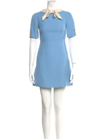 Pre-owned Gucci 2016 Mini Dress In Multi