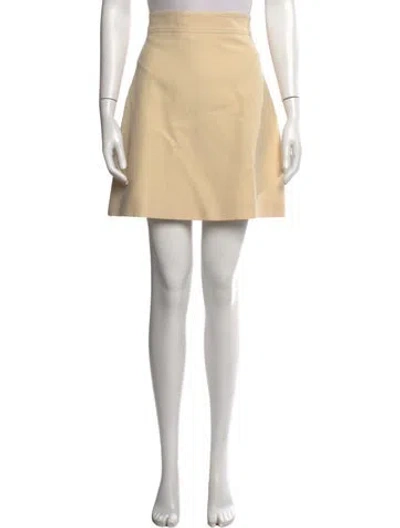 Pre-owned Gucci 2016 Mini Skirt In Neutrals