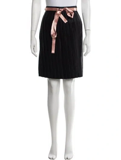 Pre-owned Gucci 2016 Mini Skirt W/ Tags In Black