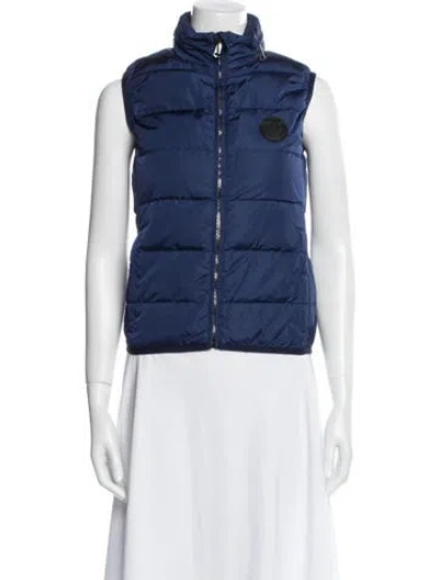 Pre-owned Gucci 2016 Nylon Down Jacket In Blue