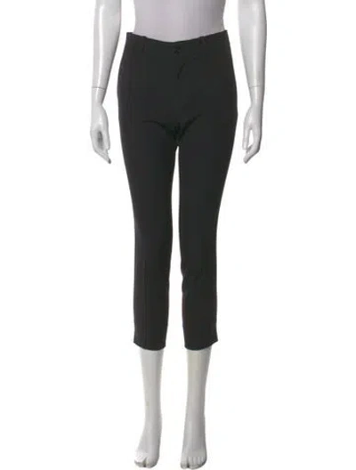 Pre-owned Gucci 2016 Straight Leg Pants In Black