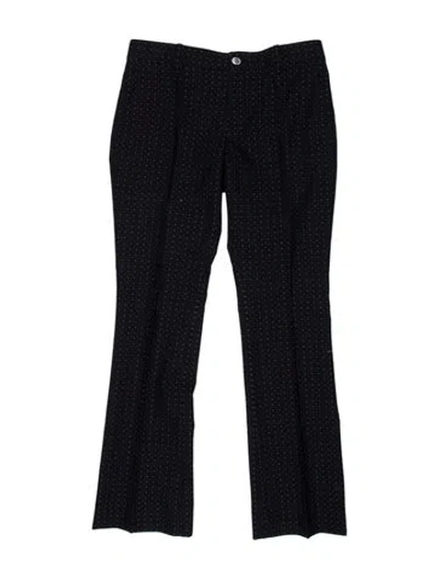 Pre-owned Gucci 2016 Straight Leg Pants In Blue