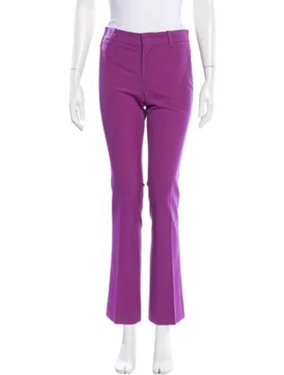 Pre-owned Gucci 2016 Straight Leg Pants In Purple
