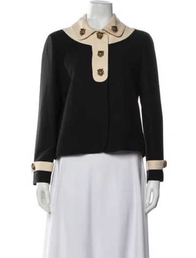 Pre-owned Gucci 2016 Wool Jacket In Black