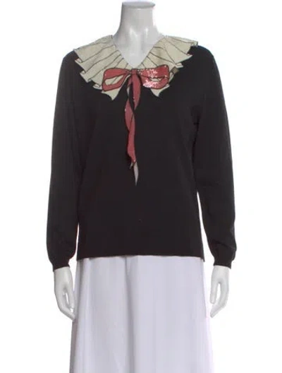 Pre-owned Gucci 2016 Wool Sweater W/ Tags In Black