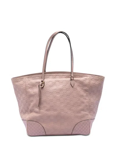 Pre-owned Gucci 2016-2026 Ssima Bree Tote Bag In Pink