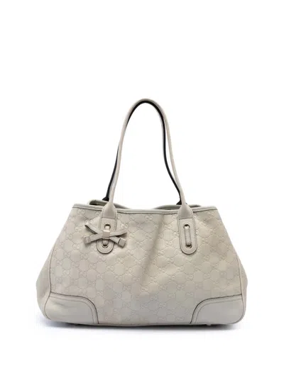 Pre-owned Gucci 2016-2026 Ssima Princy Tote Bag In Brown