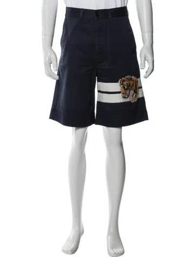 Pre-owned Gucci 2017 Athletic Shorts In Blue