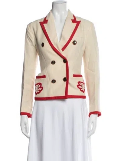 Pre-owned Gucci 2017 Blazer In Neutrals