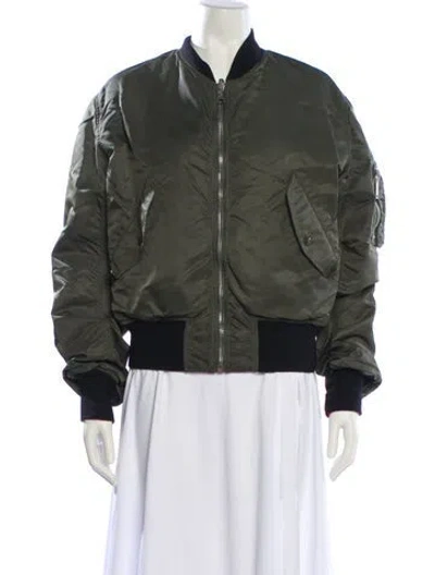 Pre-owned Gucci 2017 Bomber Jacket In Pink