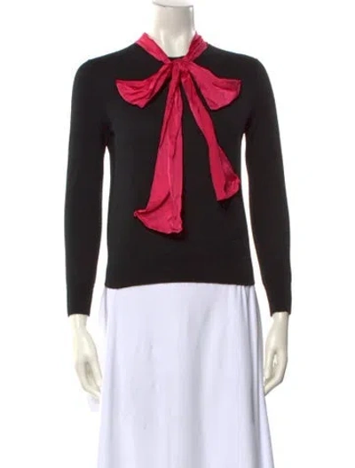 Pre-owned Gucci 2017 Cashmere Sweater In Black