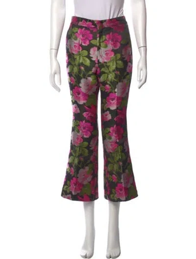 Pre-owned Gucci 2017 Flared Pants In Black