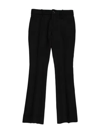 Pre-owned Gucci 2017 Flared Pants In Black