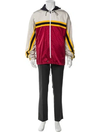 Pre-owned Gucci 2017 Gg Nylon Windbreaker