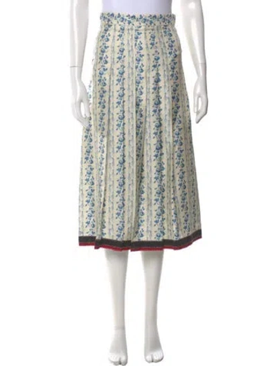 Pre-owned Gucci 2017 Midi Length Skirt In Neutral