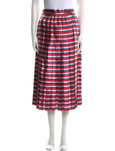Pre-owned Gucci 2017 Midi Length Skirt W/ Tags