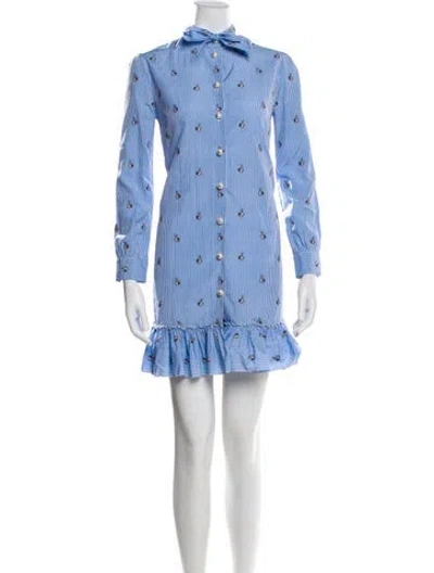 Pre-owned Gucci 2017 Mini Dress In Multi