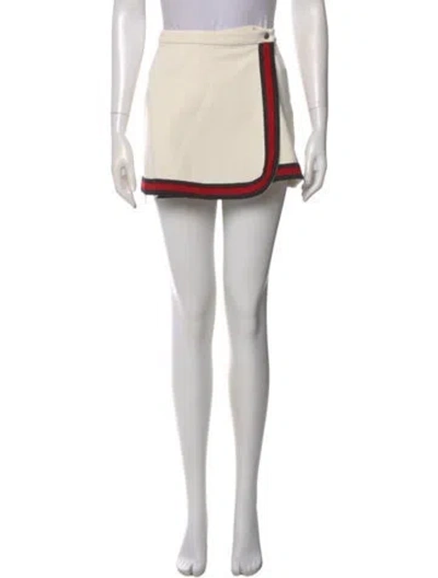 Pre-owned Gucci 2017 Mini Skirt In Neutral
