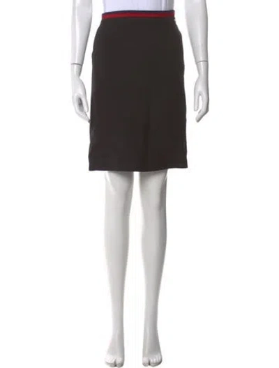Pre-owned Gucci 2017 Mini Skirt W/ Tags In Black