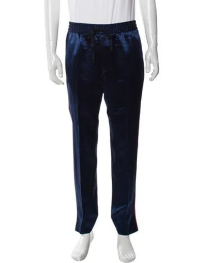 Pre-owned Gucci 2017 Pants In Blue