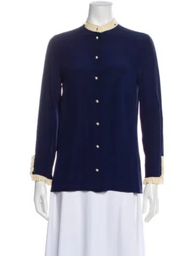 Pre-owned Gucci 2017 Silk Blouse