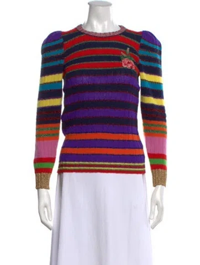 Pre-owned Gucci 2017 Wool Sweater W/ Tags In Red