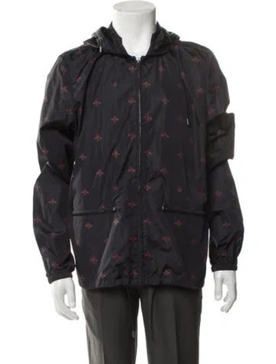 Pre-owned Gucci 2017-2018 Bee Accent Jacket In Multi