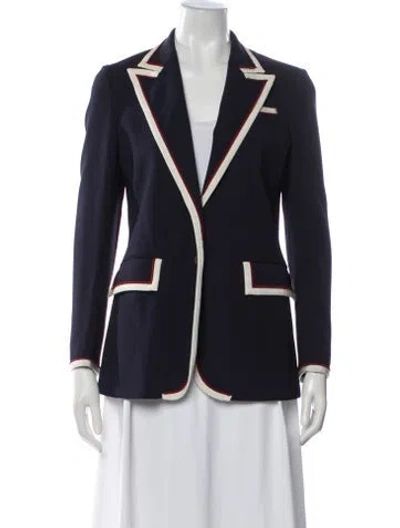 Pre-owned Gucci 2018 Blazer In Blue