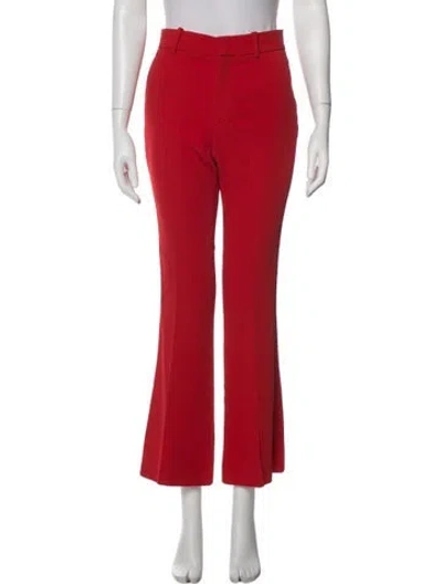Pre-owned Gucci 2018 Flared Pants In Red
